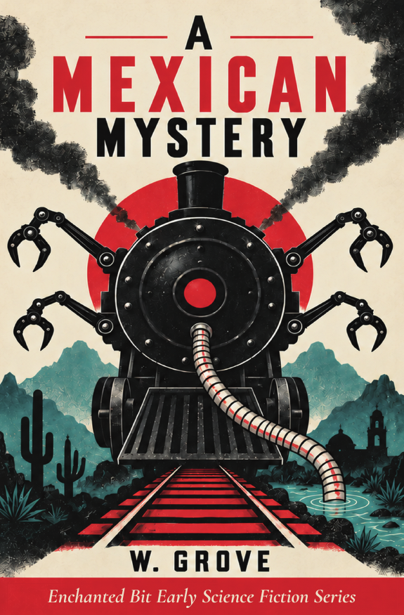 Front cover of the book 'A Mexican Mystery'